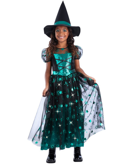 Emerald Witch Light Up Costume  Wholesale