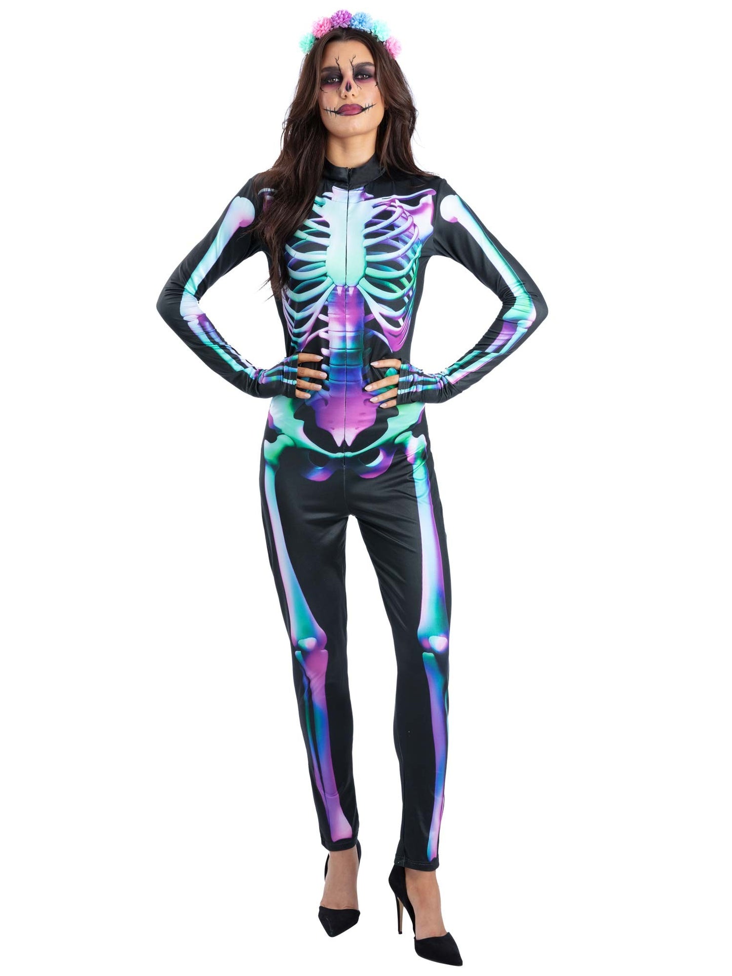 Bright Bones Skeleton Costume  Wholesale