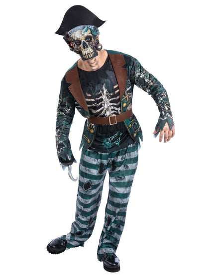 Skeleton Pirate Captain Costume  Wholesale
