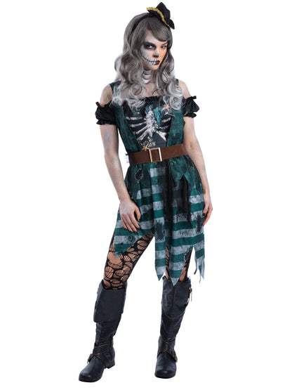 Skeleton Pirate Buccaneer Costume  Wholesale