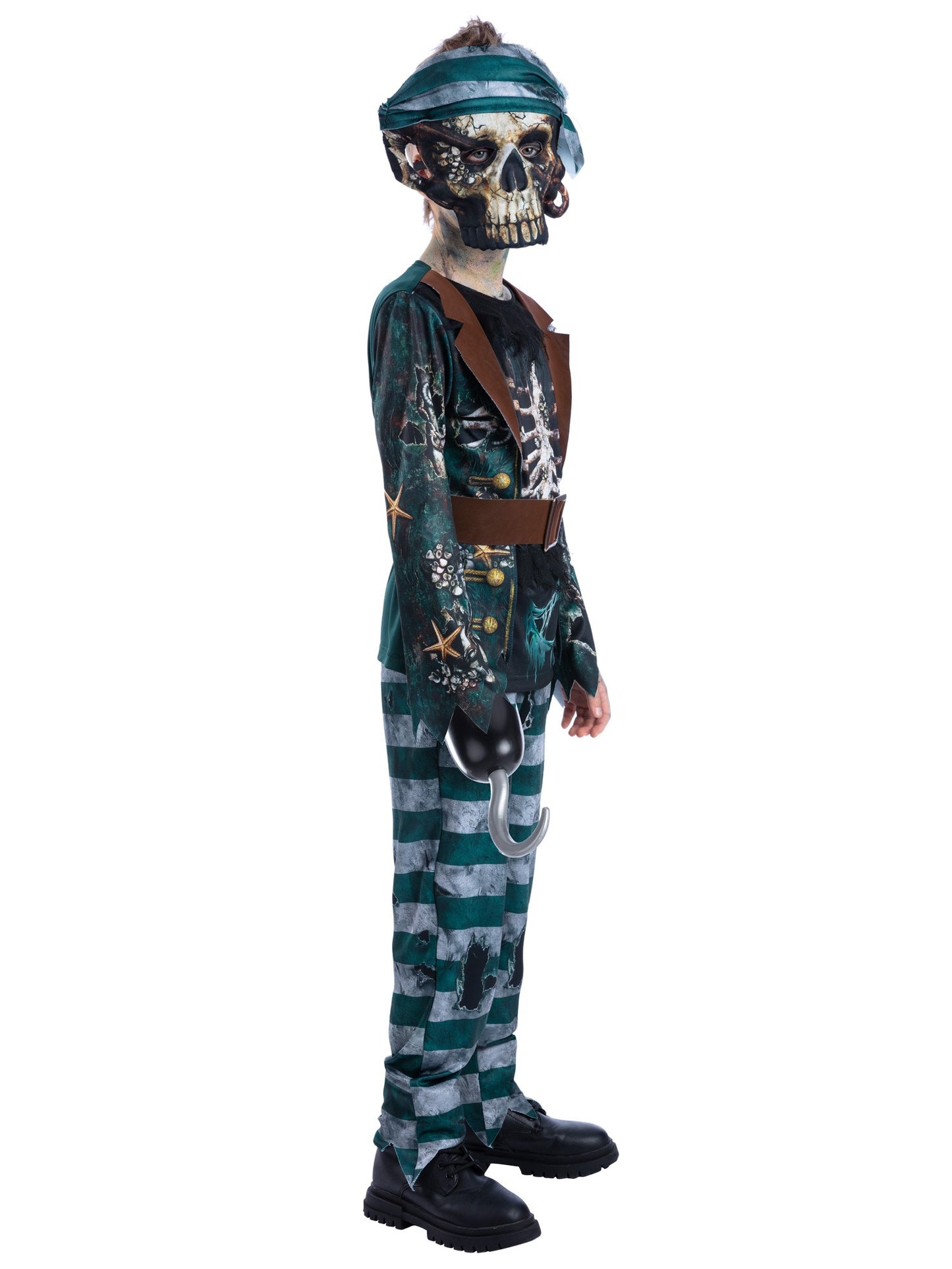 Skeleton Pirate Deck Hand Costume   Wholesale