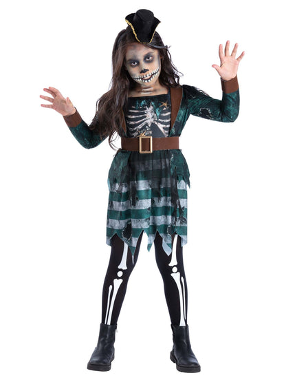 Skeleton Pirate Maiden Costume   Wholesale