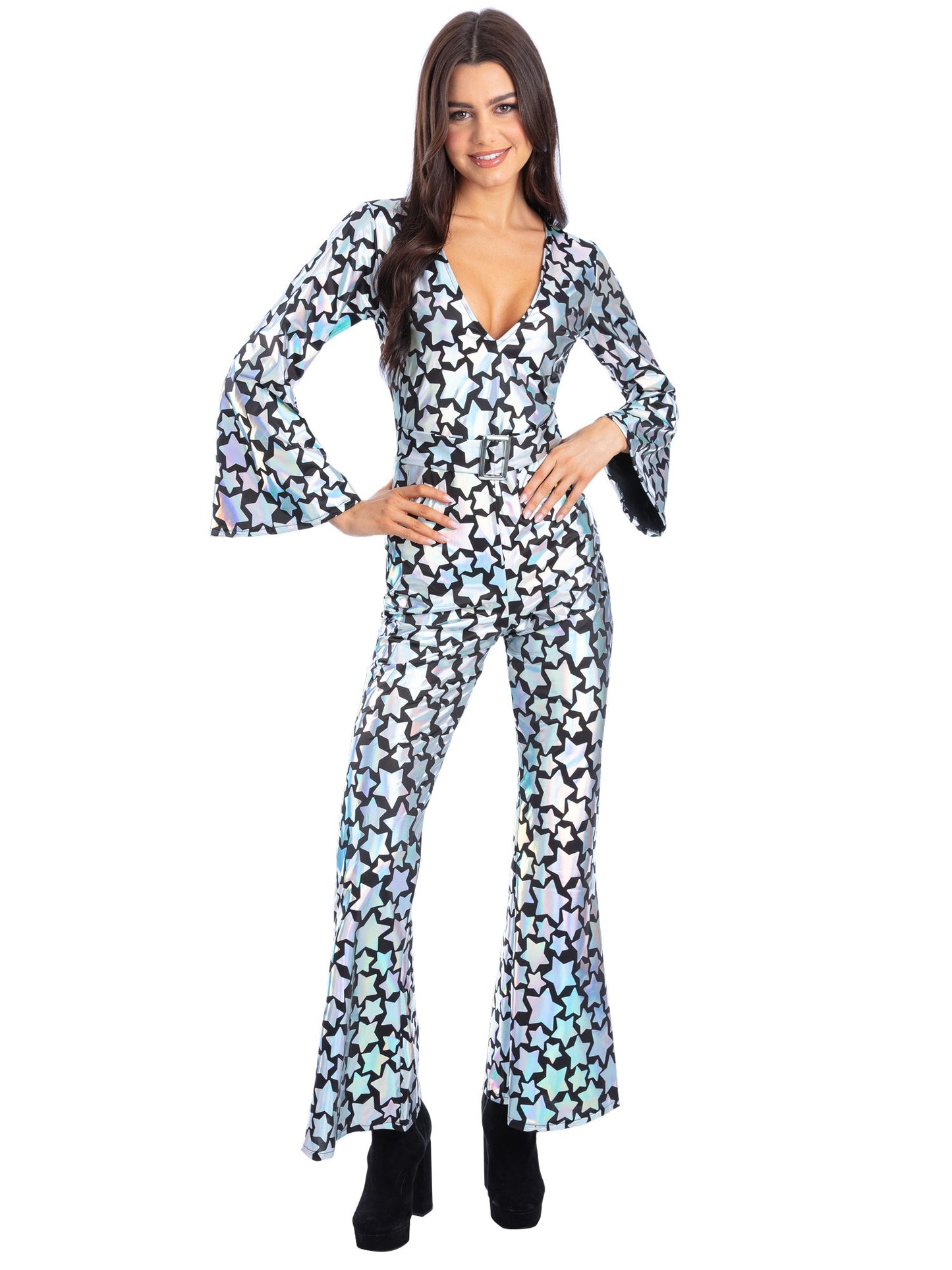 Star Gazer Diva Costume, Holographic Iridescent  Wholesale