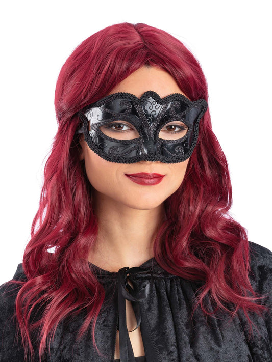 Black Venetian Masquerade Eyemask  Wholesale