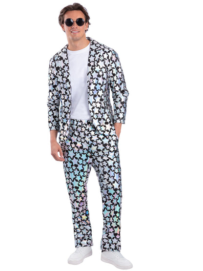Star Gazer Jacket, Holographic Iridescent   Wholesale