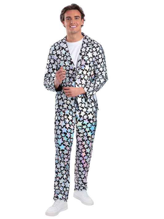 Star Gazer Jacket, Holographic Iridescent   Wholesale