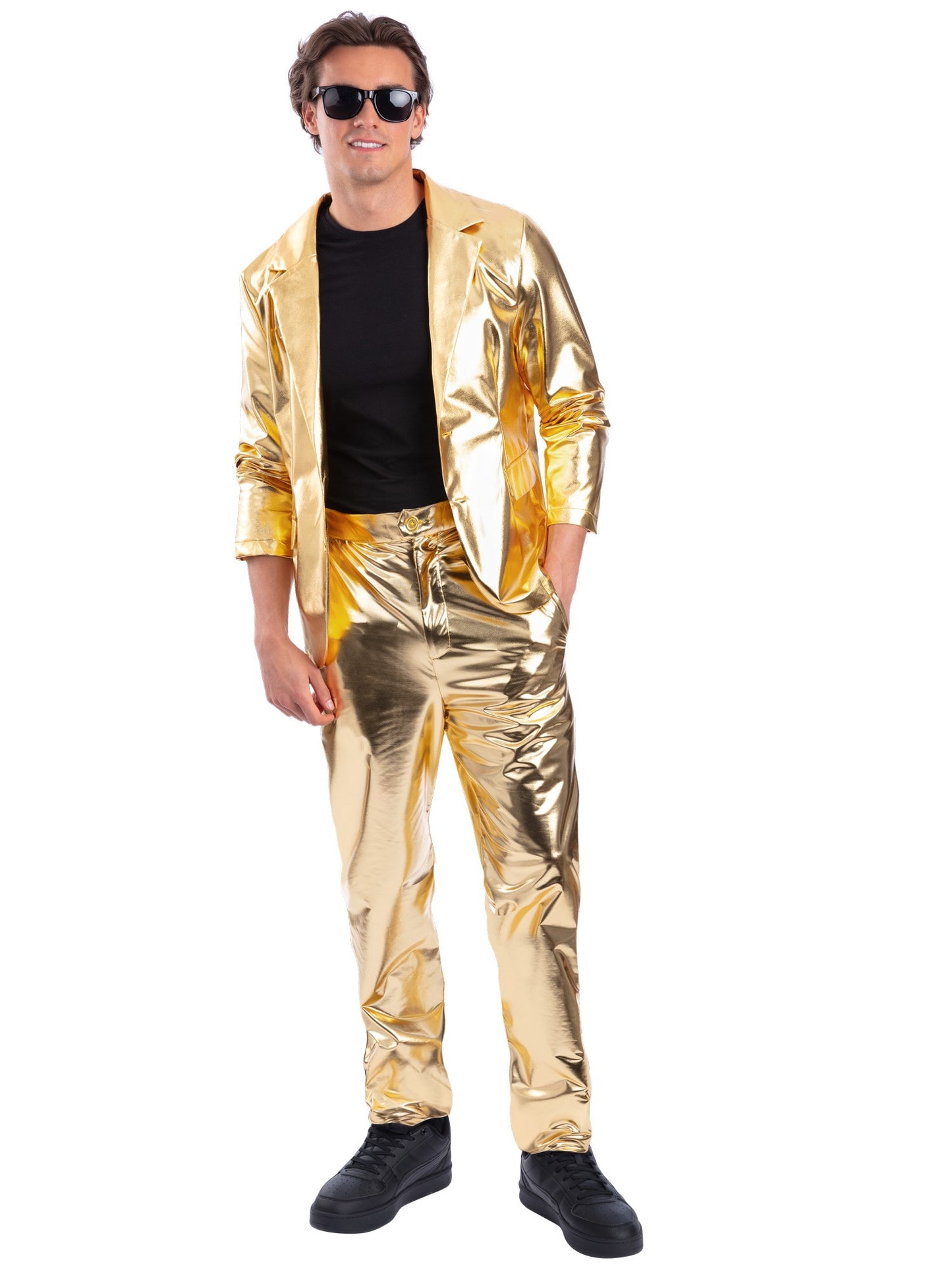24 Carat Gold Jacket, Metallic Gold  Wholesale