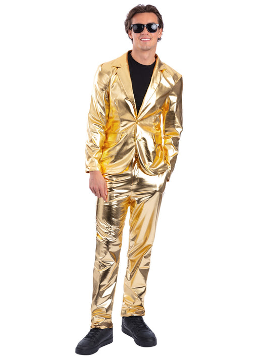 24 Carat Gold Jacket, Metallic Gold  Wholesale