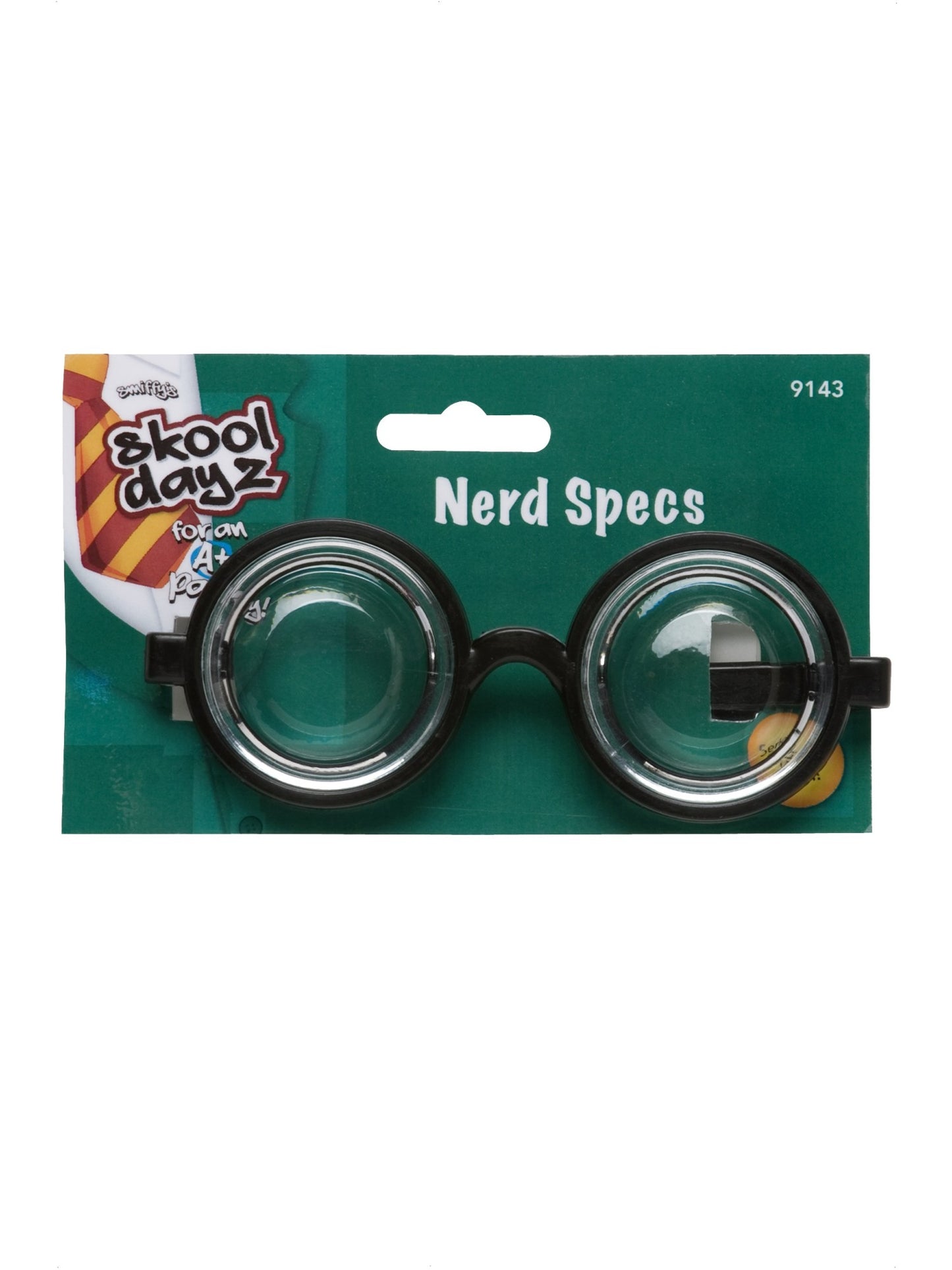 Nerd Glasses, Black  Wholesale