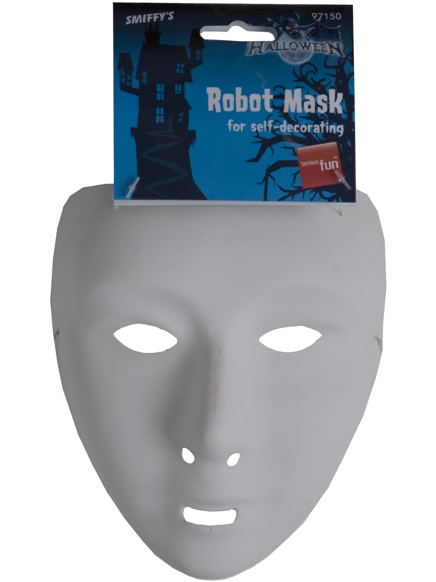 Robot Mask, White  Wholesale