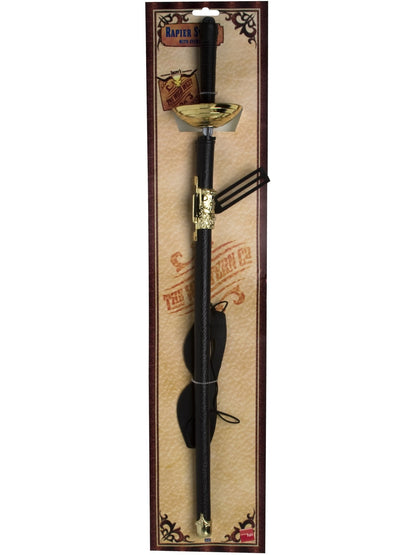 Rapier Sword and Eye Mask, Green & Black  Wholesale