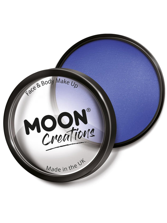 Moon Creations Pro Face Paint Cake Pot, Royal Blue  Wholesale